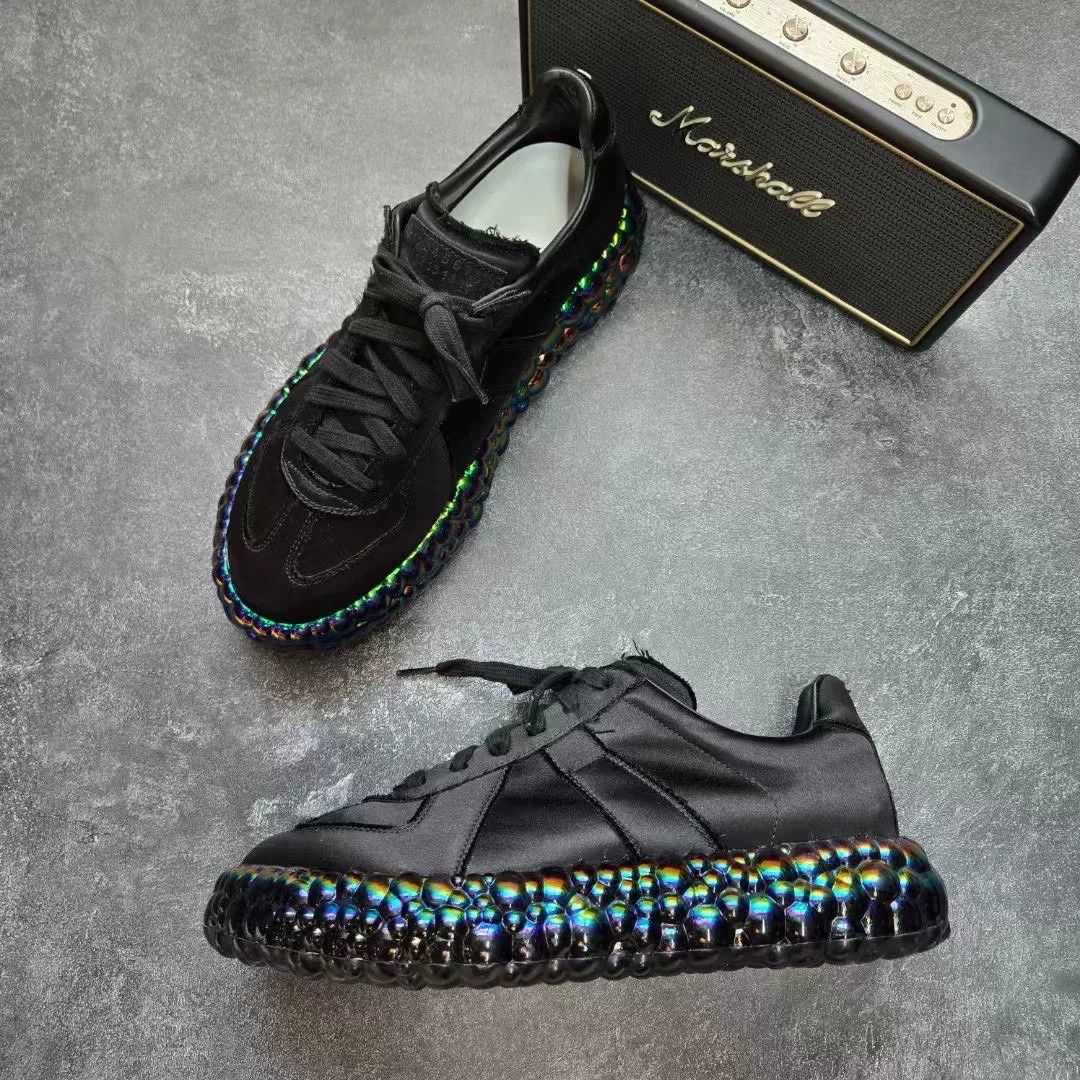 Maison Margiela Maison Margiela Rainbow Multi Lowtop Sneakers 41 Men Size US 8.5 / EU 41-42 - 4 Thumbnail