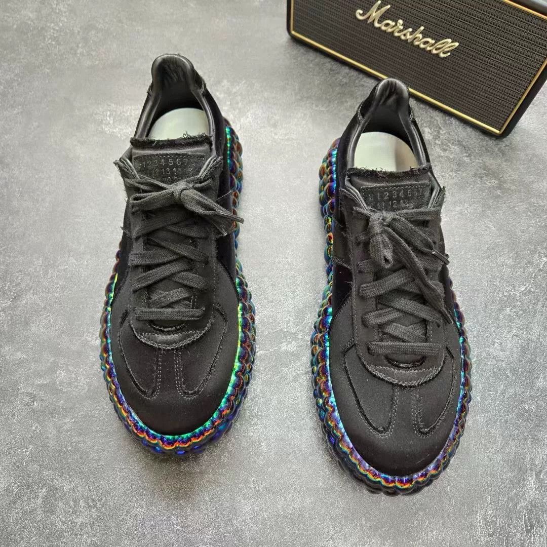 Maison Margiela Maison Margiela Rainbow Multi Lowtop Sneakers 41 Men Size US 8.5 / EU 41-42 - 3 Thumbnail