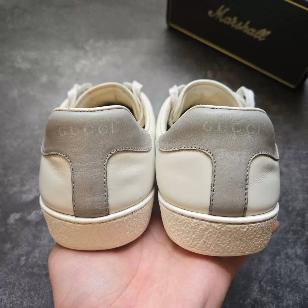 Gucci Gucci White Lowtop Sneakers 40 Men Size US 7.5 / EU 40-41 - 6 Thumbnail