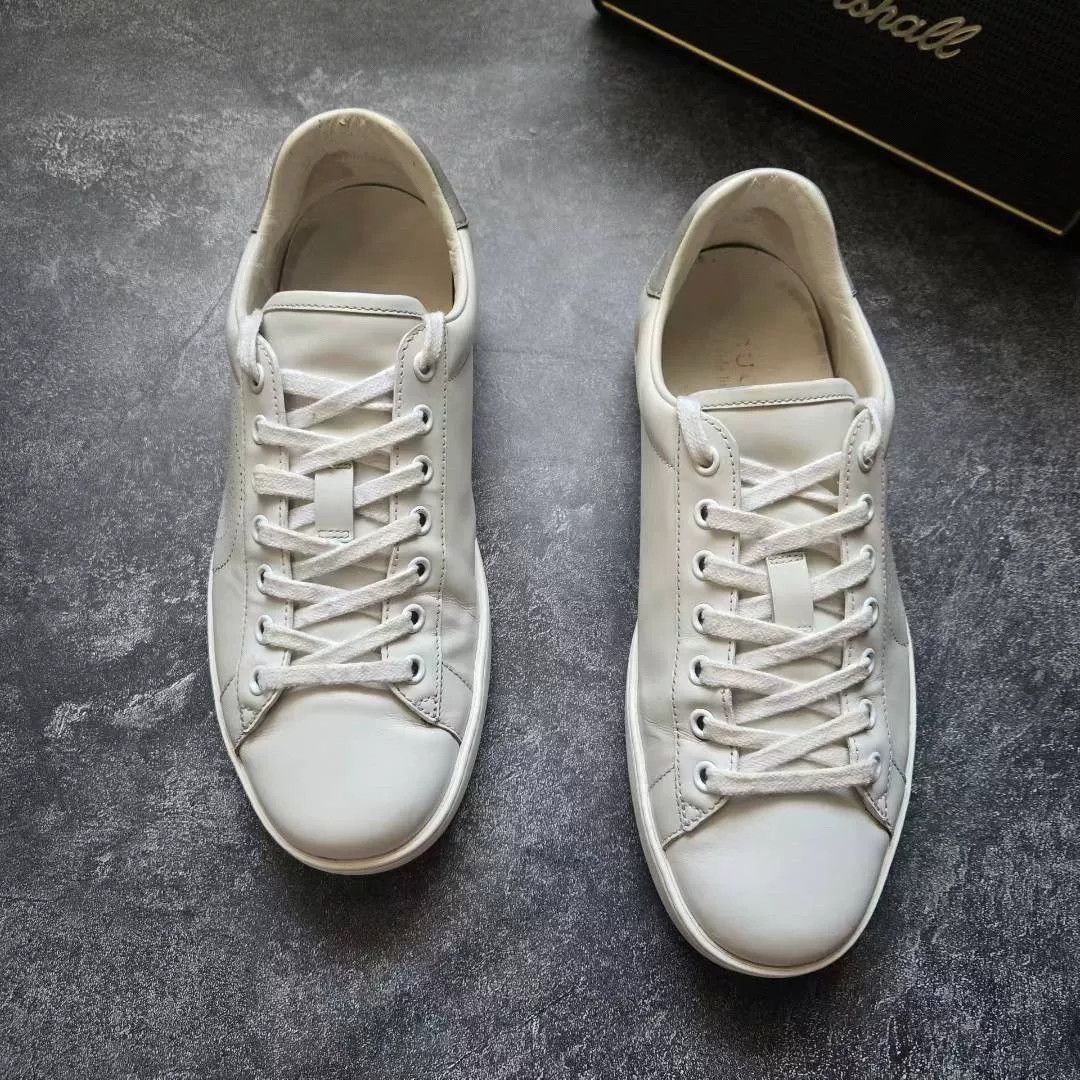 Gucci Gucci White Lowtop Sneakers 40 Men Size US 7.5 / EU 40-41 - 3 Thumbnail