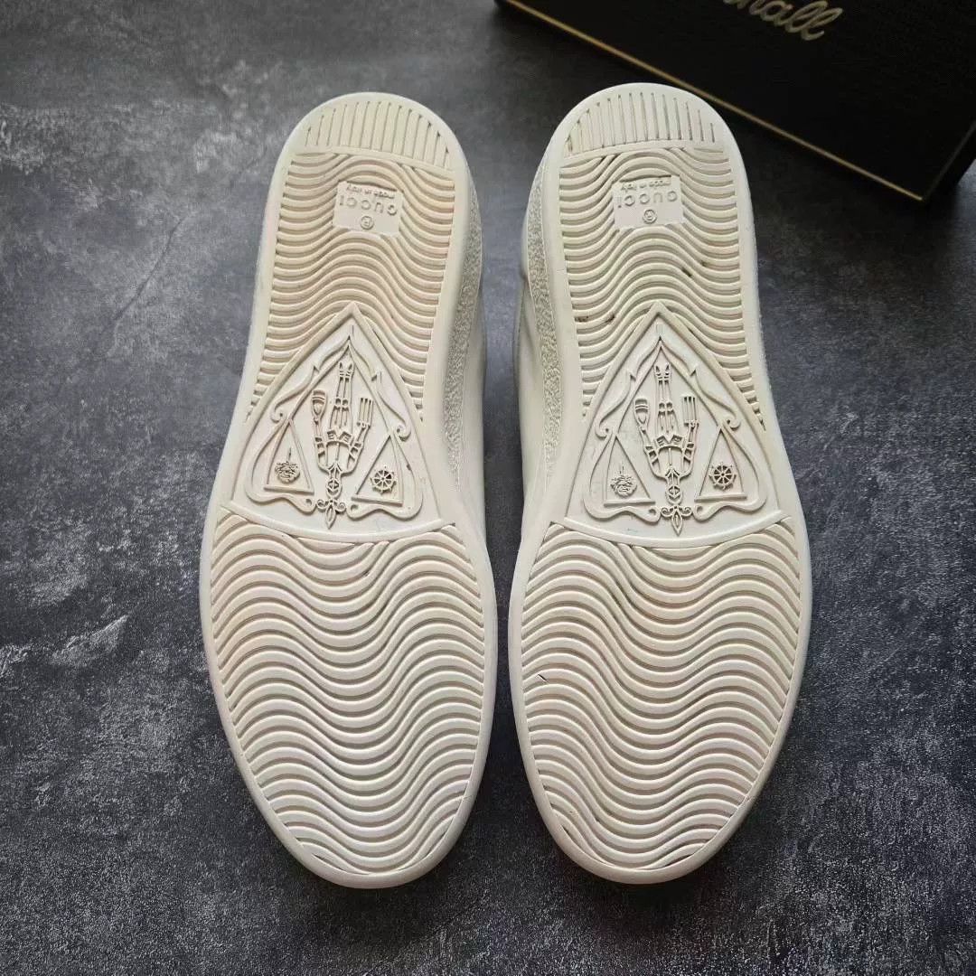 Gucci Gucci White Lowtop Sneakers 40 Men Size US 7.5 / EU 40-41 - 7 Thumbnail