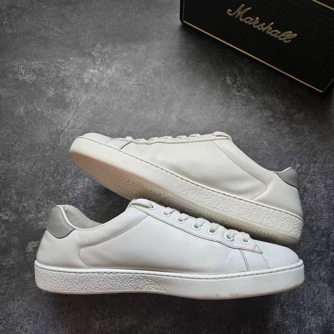 Gucci Gucci White Lowtop Sneakers 40 Men Size US 7.5 / EU 40-41 - 2 Thumbnail