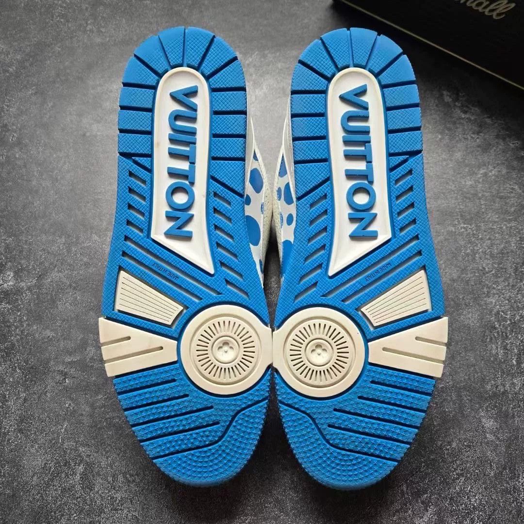 Louis Vuitton Louis Vuitton Training Blue Lowtop Sneakers 42 Men Size US 9 / EU 42 - 6 Thumbnail