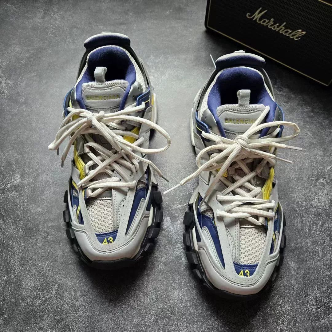 Balenciaga Balenciaga Blue Lowtop Sneakers 43 Men Size US 10 / EU 43 - 3 Thumbnail