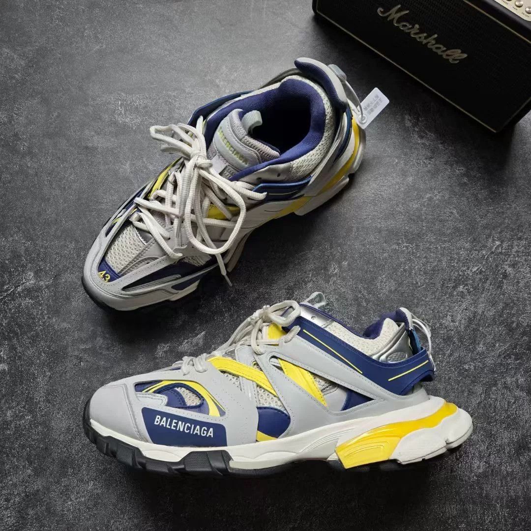 Balenciaga Balenciaga Blue Lowtop Sneakers 43 Men Size US 10 / EU 43 - 4 Thumbnail