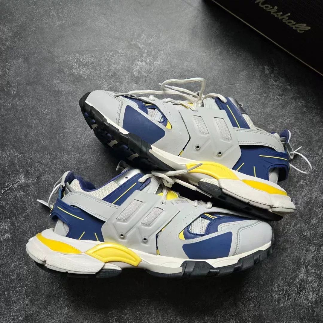 Balenciaga Balenciaga Blue Lowtop Sneakers 43 Men Size US 10 / EU 43 - 2 Thumbnail