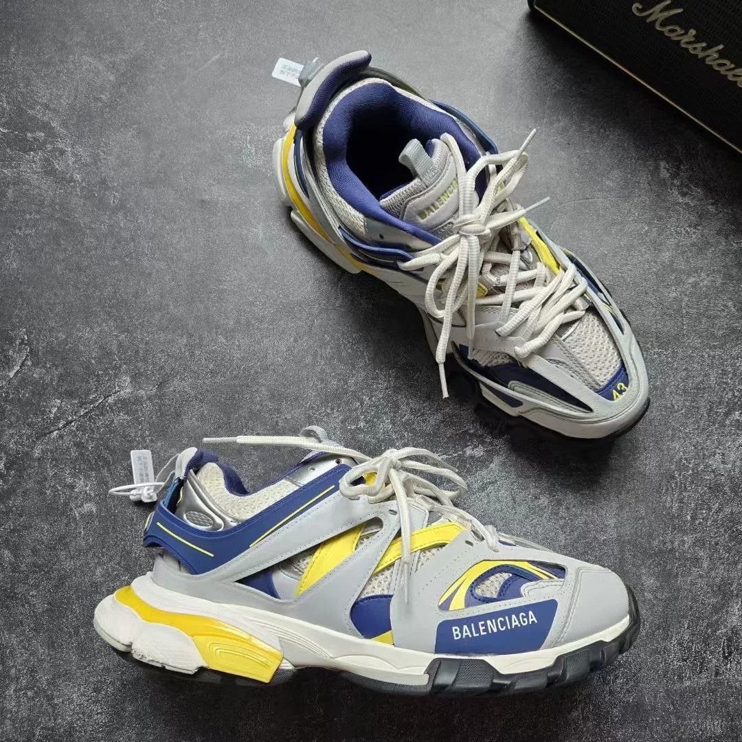 Balenciaga Balenciaga Blue Lowtop Sneakers 43 Men Size US 10 / EU 43 - 5 Thumbnail