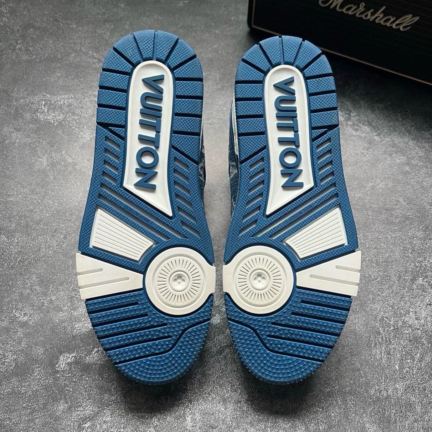 Louis Vuitton Louis Vuitton Training Blue Lowtop Sneakers 37 Women Size US 6.5 / IT 36.5 - 7 Thumbnail