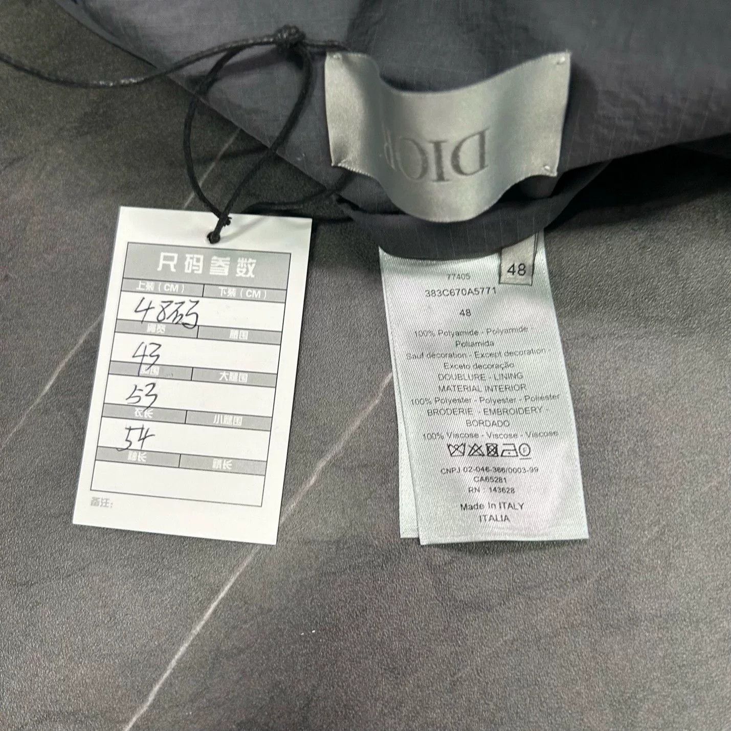 Dior Dior Tank Top 23 Men Size US XS / EU 42 / 0 - 7 Thumbnail