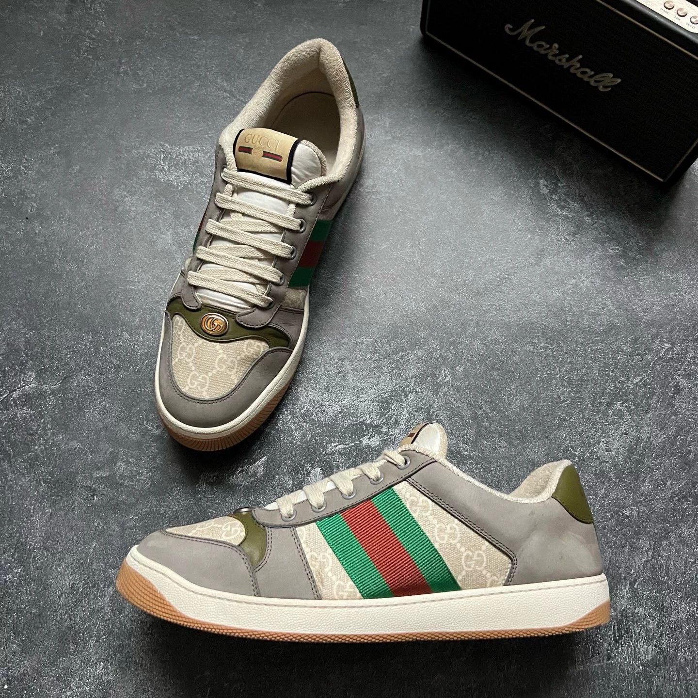 Gucci Gucci Gray Lowtop Sneakers 10 Men Size US 10 / EU 43 - 4 Thumbnail