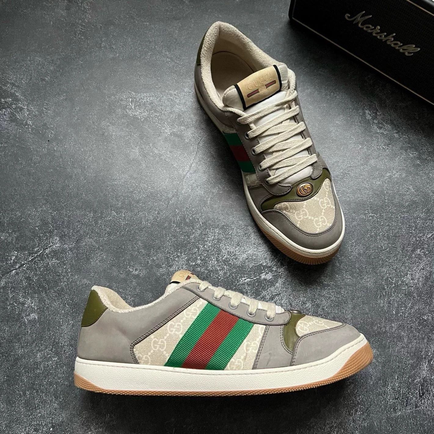 Gucci Gucci Gray Lowtop Sneakers 10 Men Size US 10 / EU 43 - 5 Thumbnail