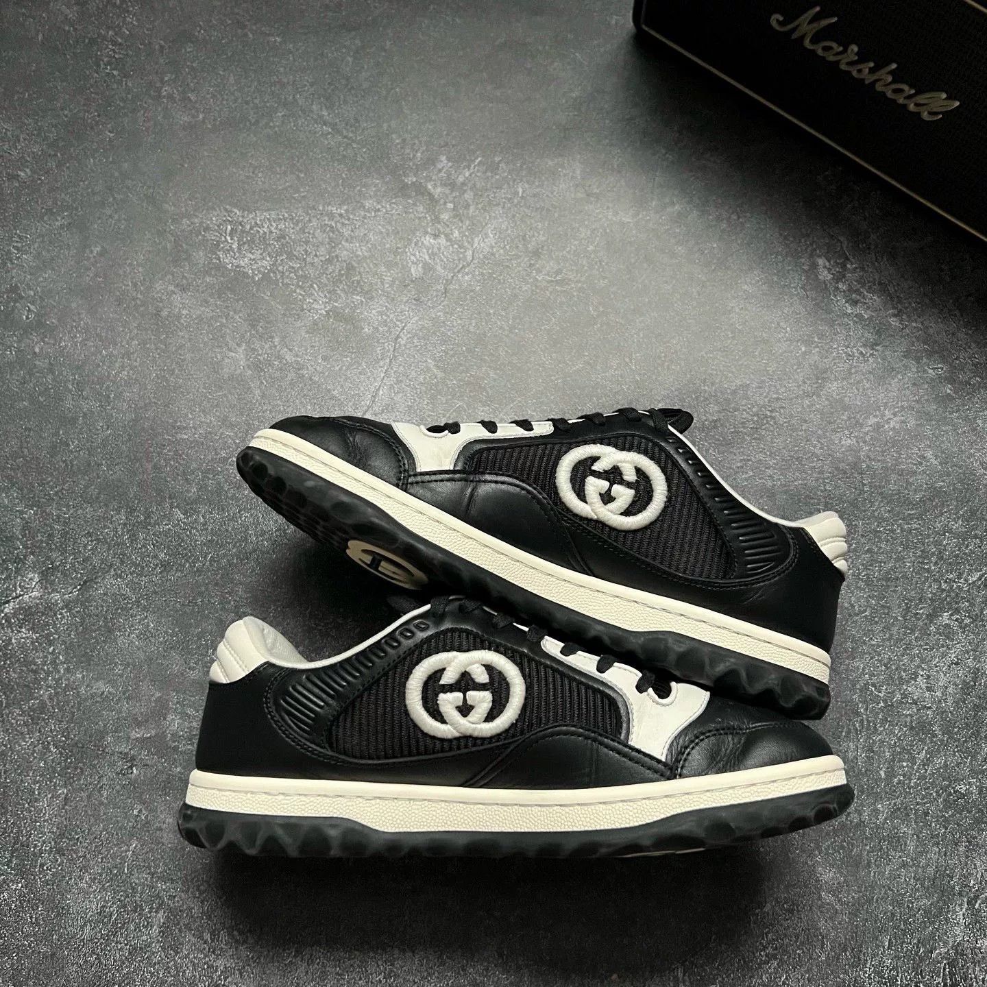 Gucci Gucci Black Lowtop Sneakers 5 Men Size US 5 / EU 37 - 2 Thumbnail