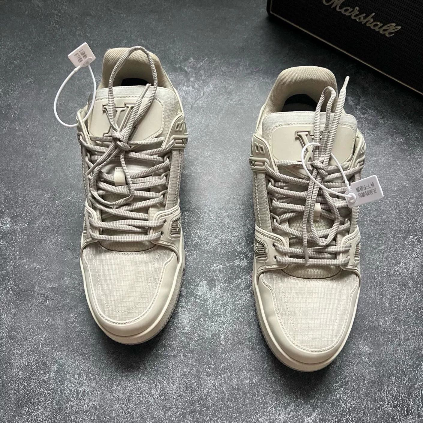 Louis Vuitton Louis Vuitton Training White Lowtop Sneakers 41 Men Size US 8.5 / EU 41-42 - 3 Thumbnail