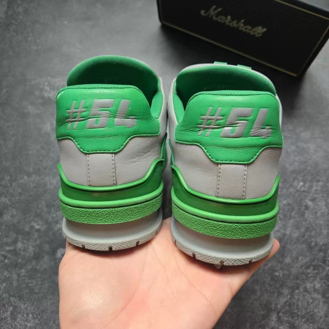 Louis Vuitton Louis Vuitton Training Green Lowtop Sneakers 41 Men Size US 8.5 / EU 41-42 - 6 Thumbnail