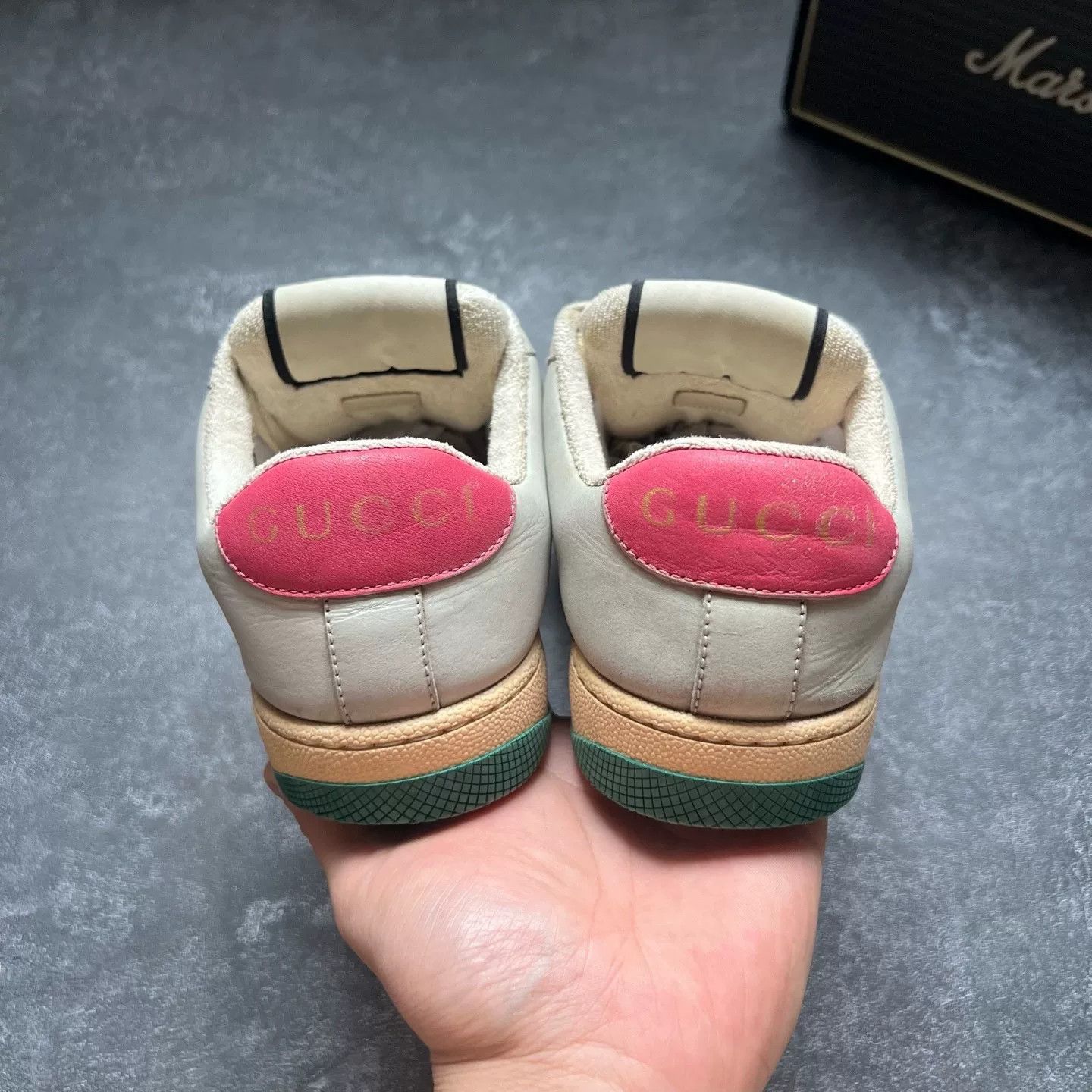 Gucci Gucci Pink Lowtop Sneakers 37 Women Size US 6.5 / IT 36.5 - 6 Thumbnail