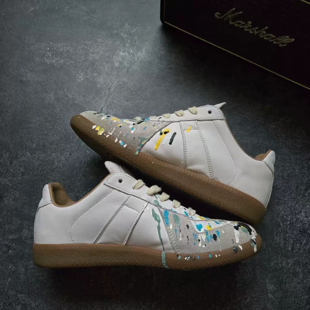 Maison Margiela Maison Margiela Graphic Lowtop Sneakers 36 Women Size US 6 / IT 36 - 2 Thumbnail