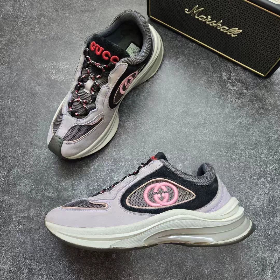 Gucci Gucci Pink Lowtop Sneakers 38 Women Size US 7.5 / IT 37.5 - 4 Thumbnail