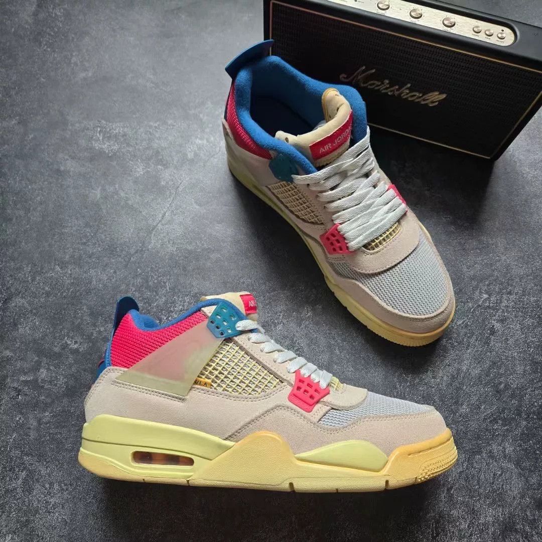 Nike Nike AJ4 Collab Pink Lowtop Sneakers 43 Men Size US 10 / EU 43 - 5 Thumbnail