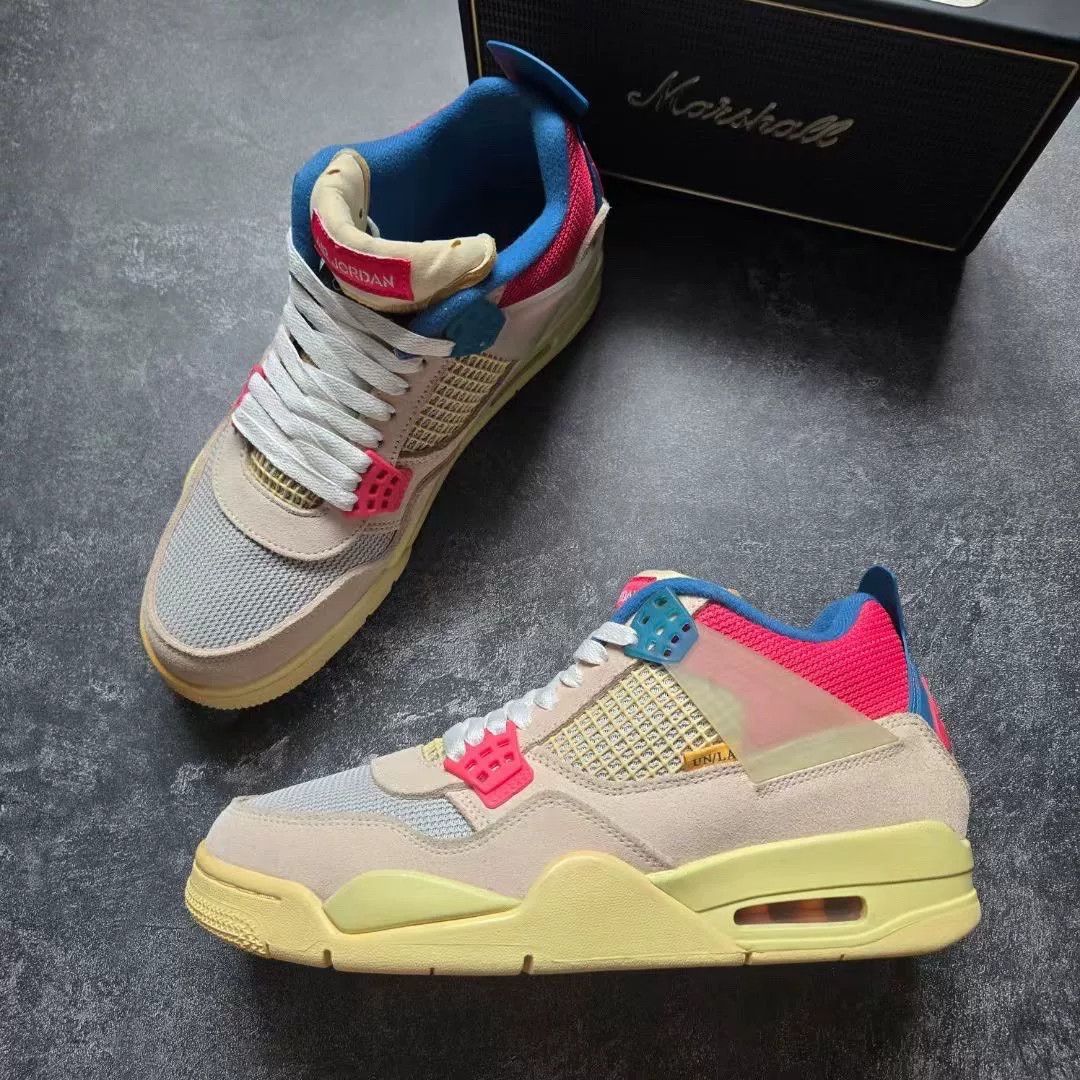 Nike Nike AJ4 Collab Pink Lowtop Sneakers 43 Men Size US 10 / EU 43 - 4 Thumbnail