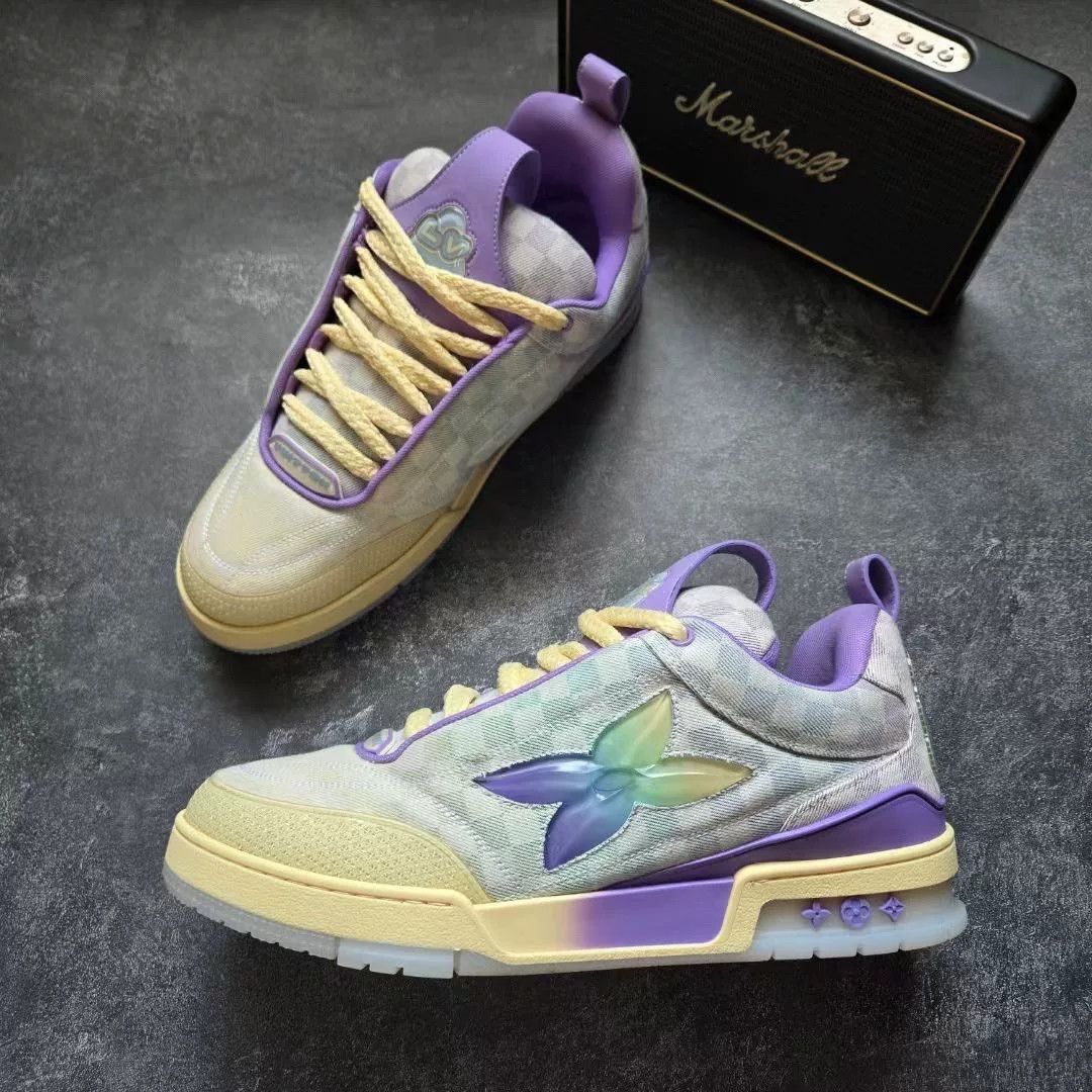 Louis Vuitton Louis Vuitton Skate Gradient Multi Lowtop Sneakers 9 Men Size US 9 / EU 42 - 4 Thumbnail