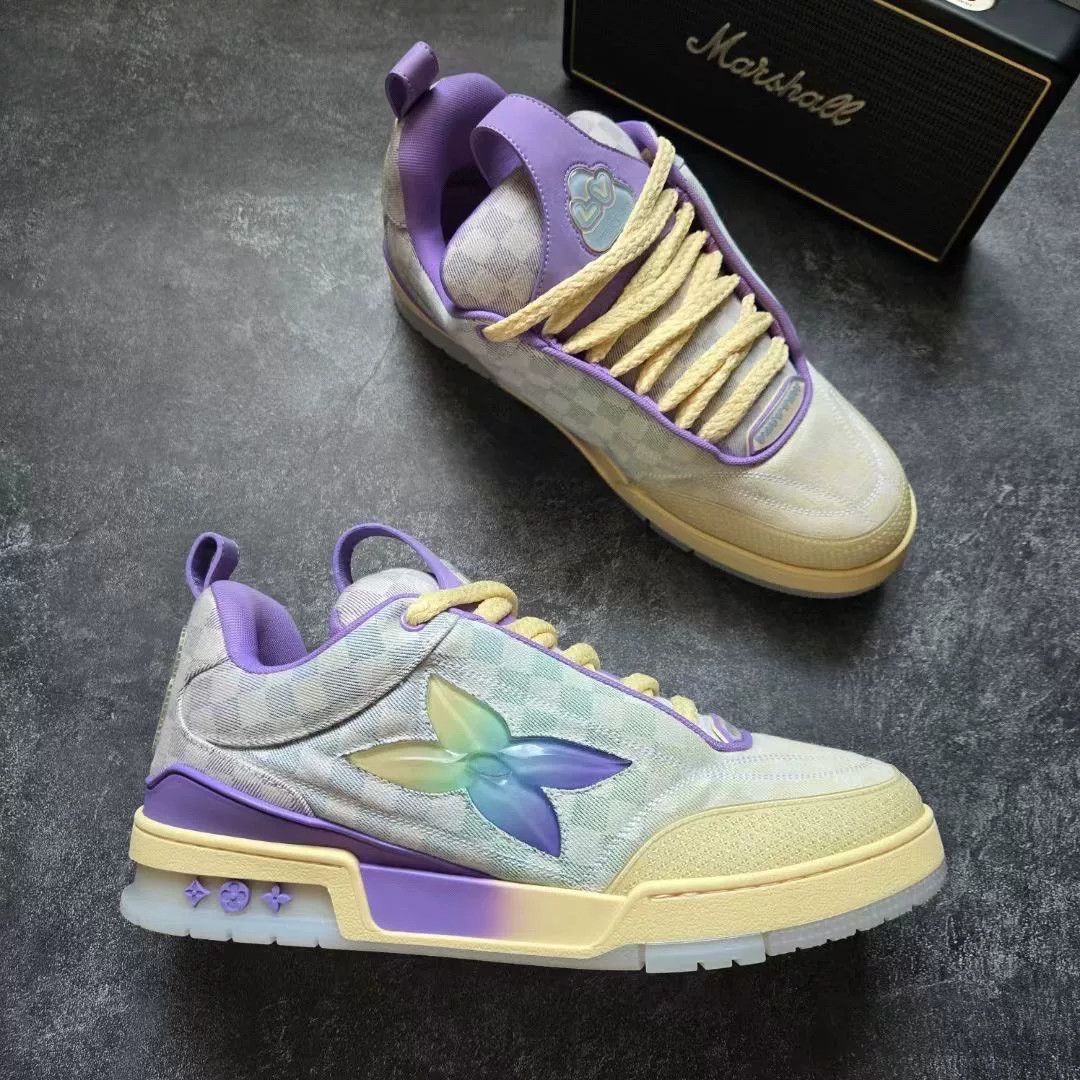 Louis Vuitton Louis Vuitton Skate Gradient Multi Lowtop Sneakers 9 Men Size US 9 / EU 42 - 5 Thumbnail