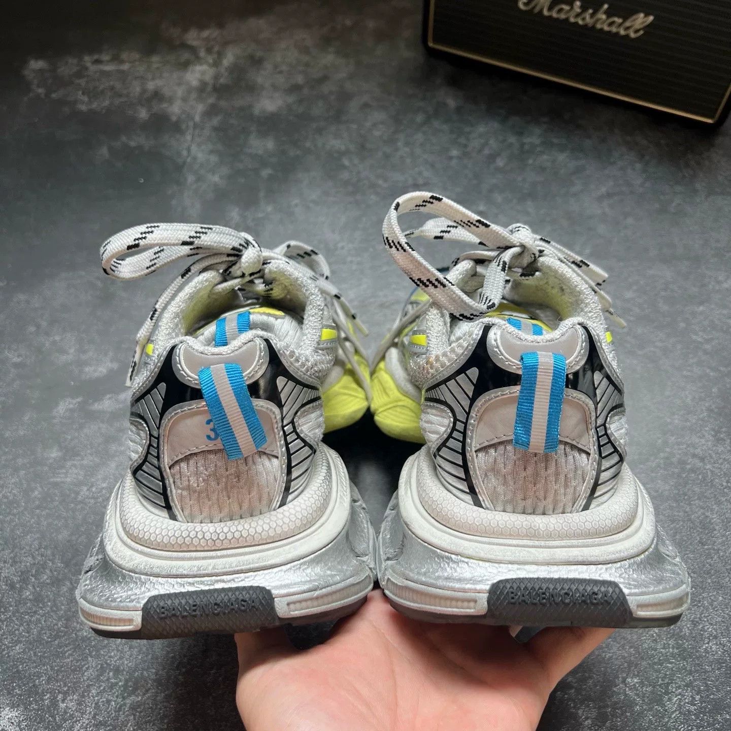 Balenciaga Balenciaga Gray Lowtop Sneakers XXXL Women Size US 8 / IT 38 - 6 Thumbnail