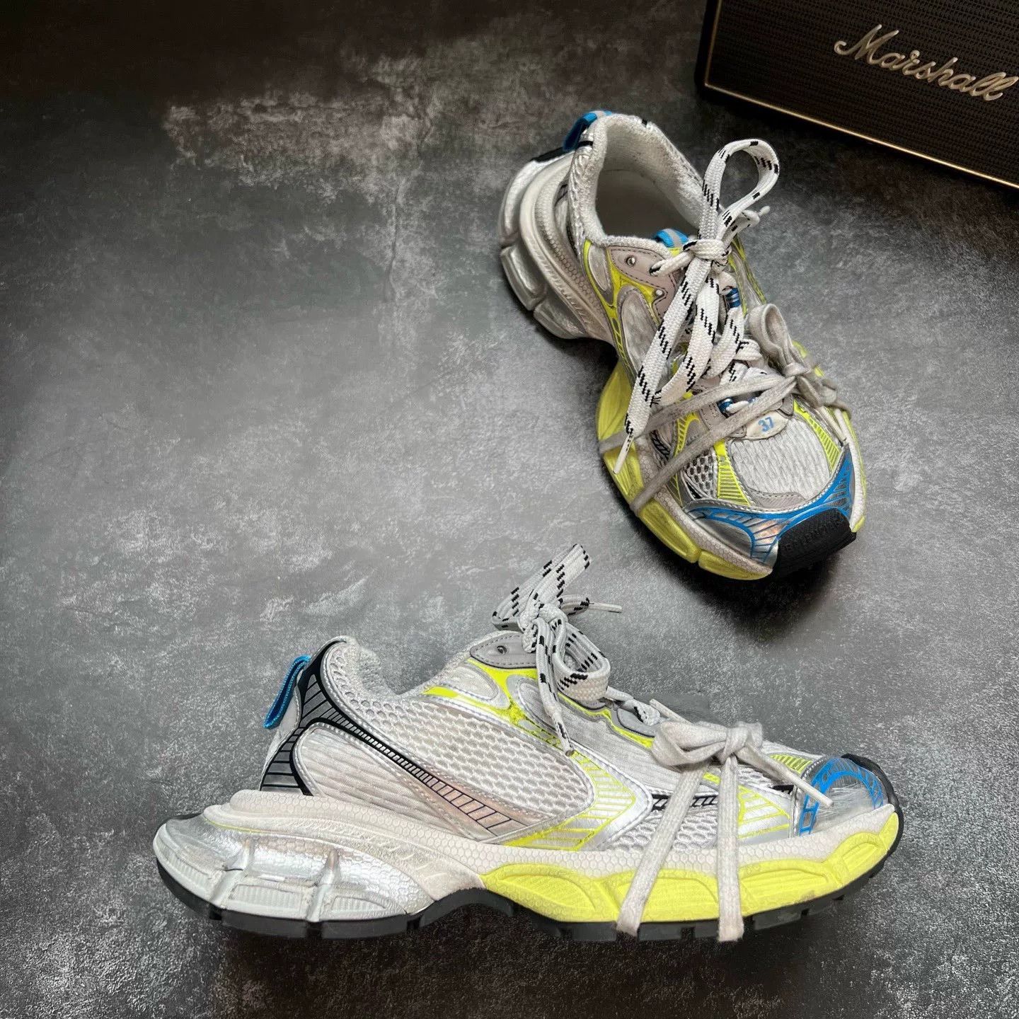 Balenciaga Balenciaga Gray Lowtop Sneakers XXXL Women Size US 8 / IT 38 - 5 Thumbnail