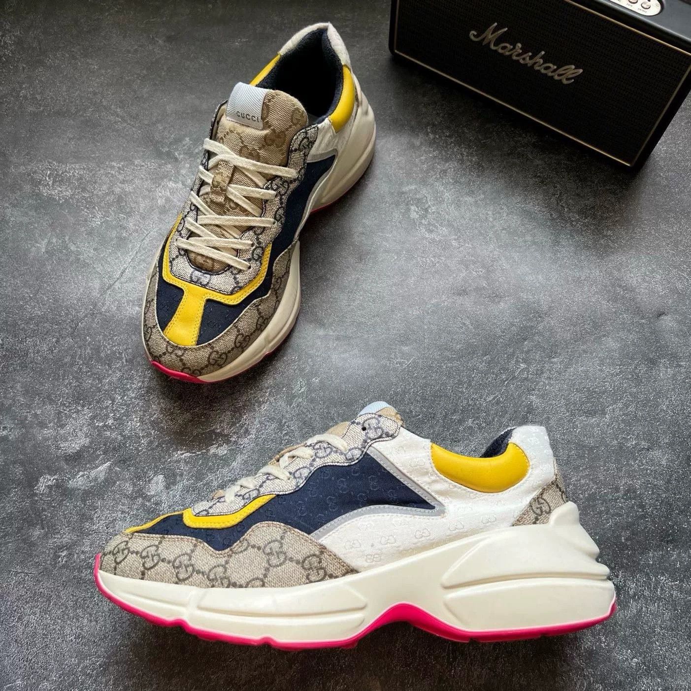 Gucci Gucci Patchwork Lowtop Sneakers 42 Men Size US 9 / EU 42 - 4 Thumbnail