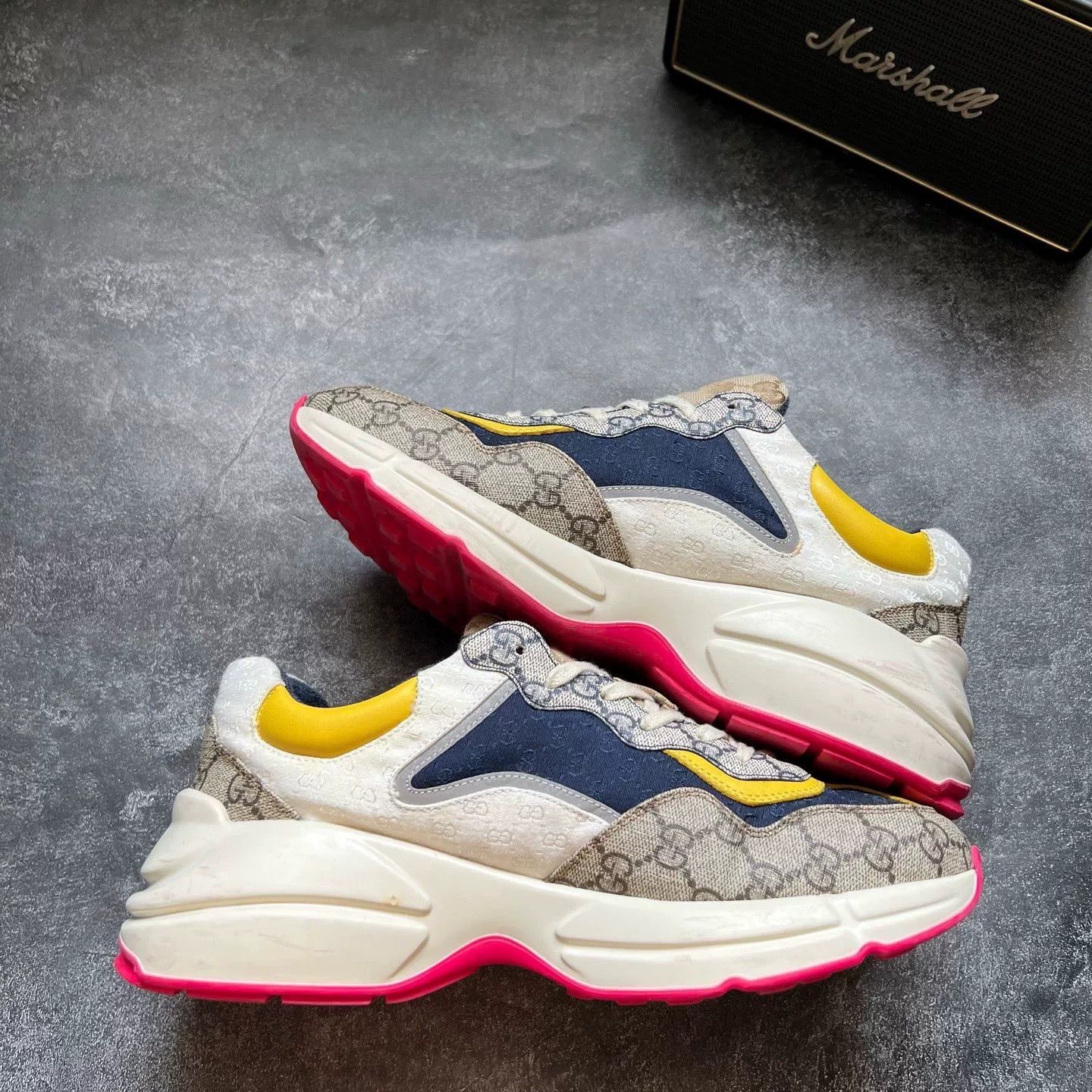 Gucci Gucci Patchwork Lowtop Sneakers 42 Men Size US 9 / EU 42 - 2 Thumbnail