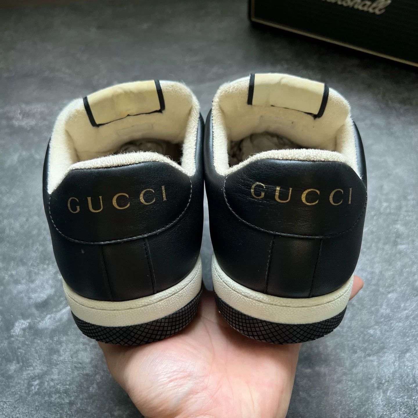 Gucci Gucci Black Lowtop Sneakers 10 Men Size US 10 / EU 43 - 6 Thumbnail
