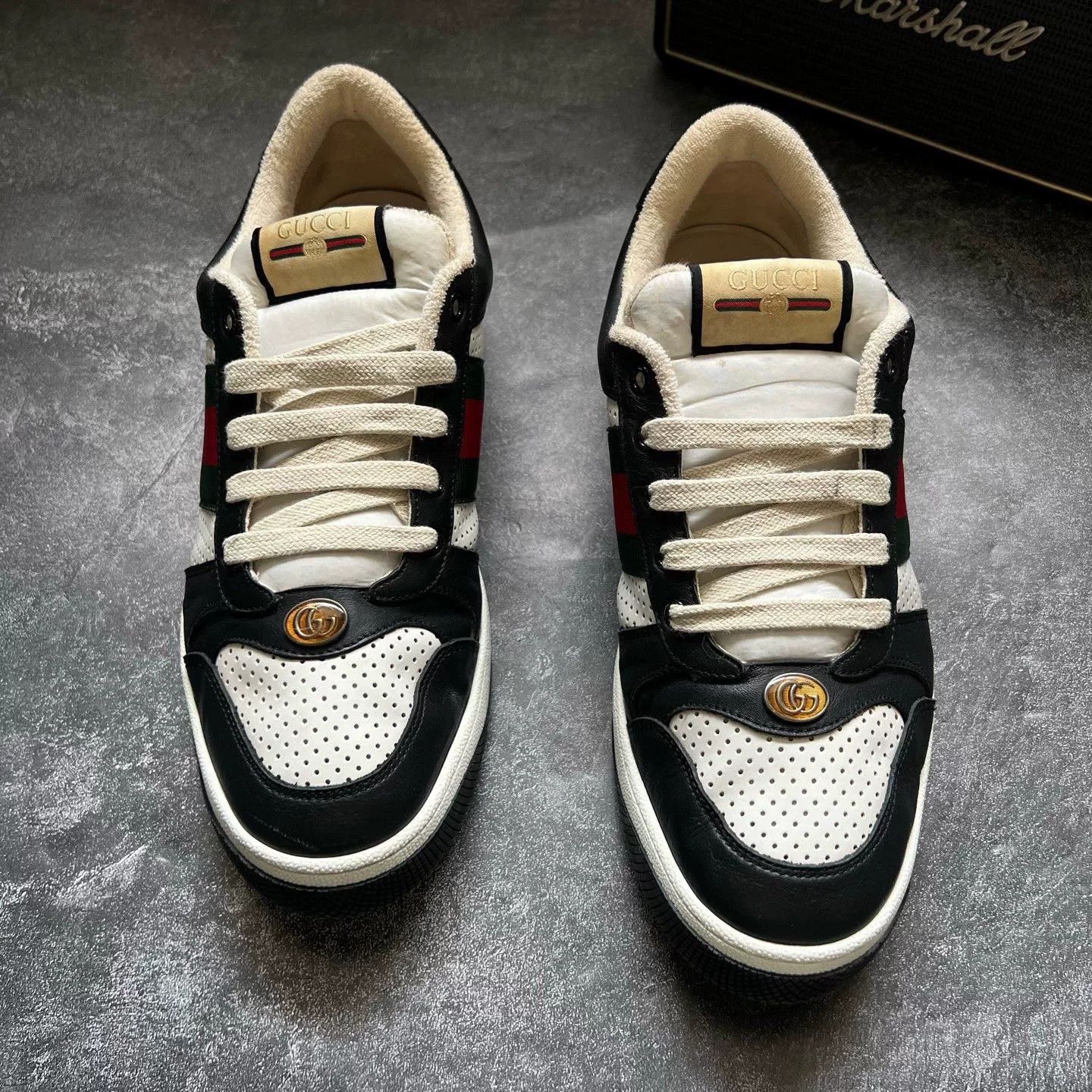 Gucci Gucci Black Lowtop Sneakers 10 Men Size US 10 / EU 43 - 3 Thumbnail