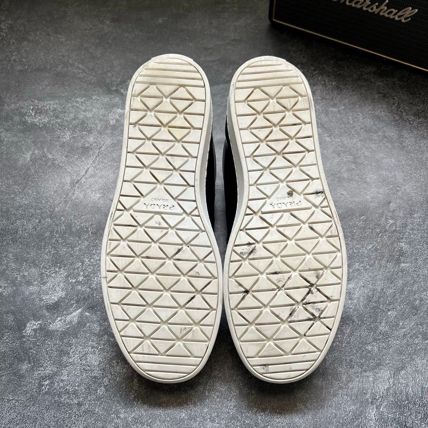 Prada Prada Leather Lowtop Sneakers 41 Men Size US 8.5 / EU 41-42 - 7 Thumbnail