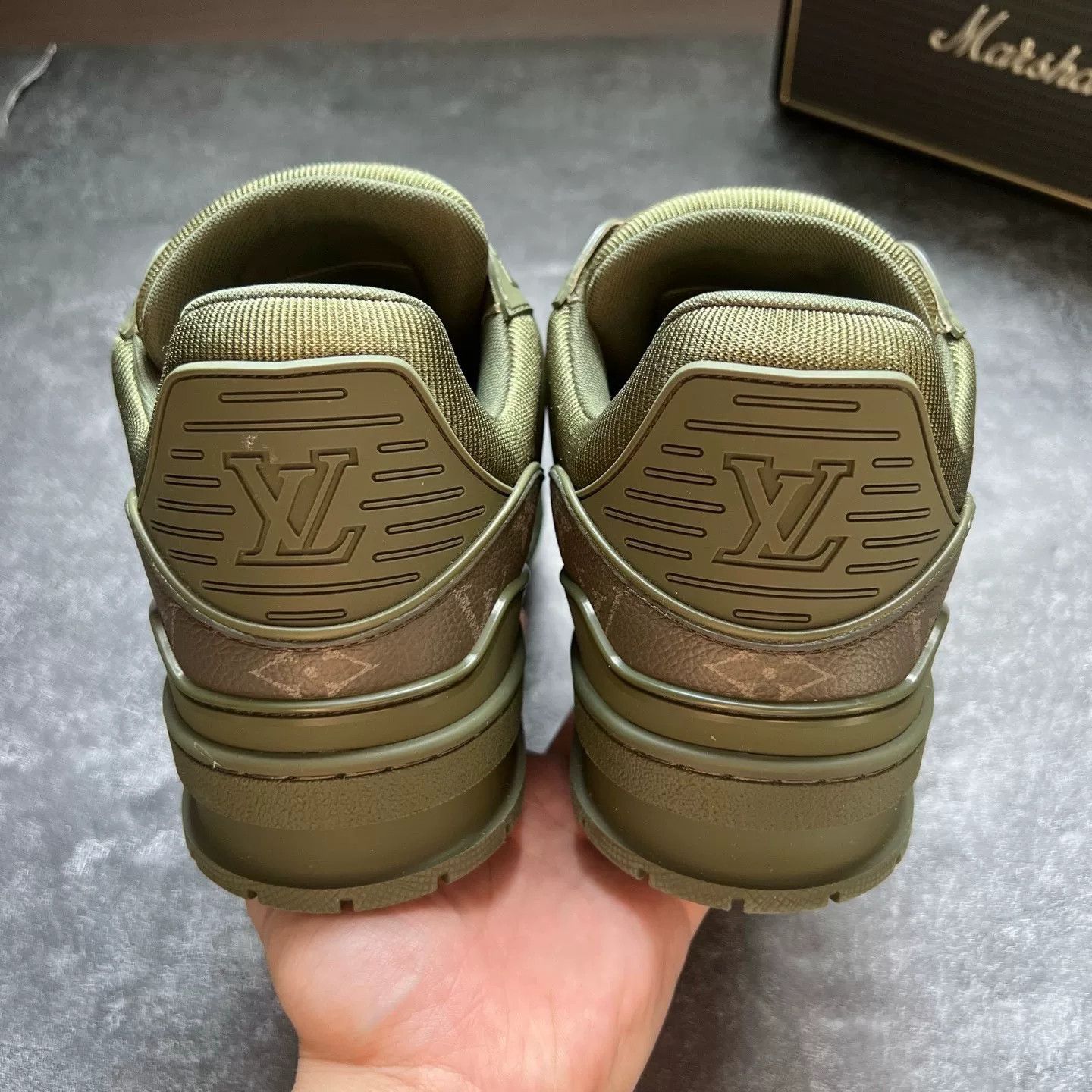 Louis Vuitton Louis Vuitton Training Green Lowtop Sneakers 25 Men Size US 10 / EU 43 - 6 Thumbnail