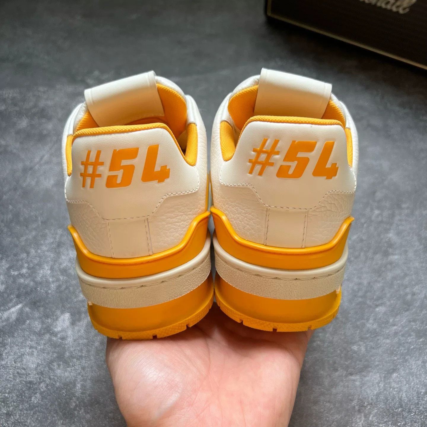 Louis Vuitton Louis Vuitton Training Yellow Lowtop Sneakers 35 Women Size US 5 / IT 35 - 6 Thumbnail