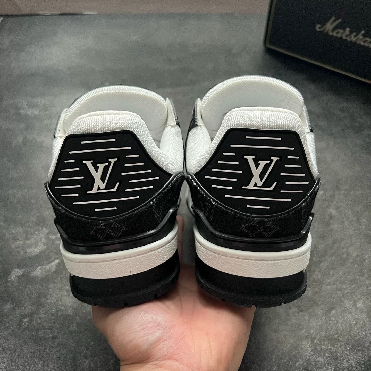 Louis Vuitton Louis Vuitton Training Black Lowtop Sneakers 39 Men Size US 6.5 / EU 39-40 - 6 Thumbnail