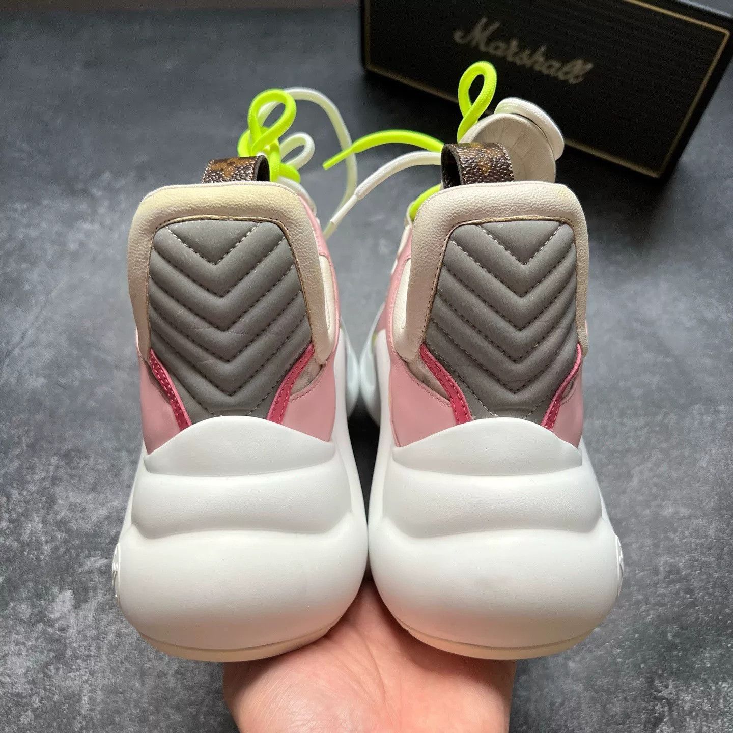 Louis Vuitton Louis Vuitton Green Lowtop Sneakers 39 Men Size US 6.5 / EU 39-40 - 6 Thumbnail