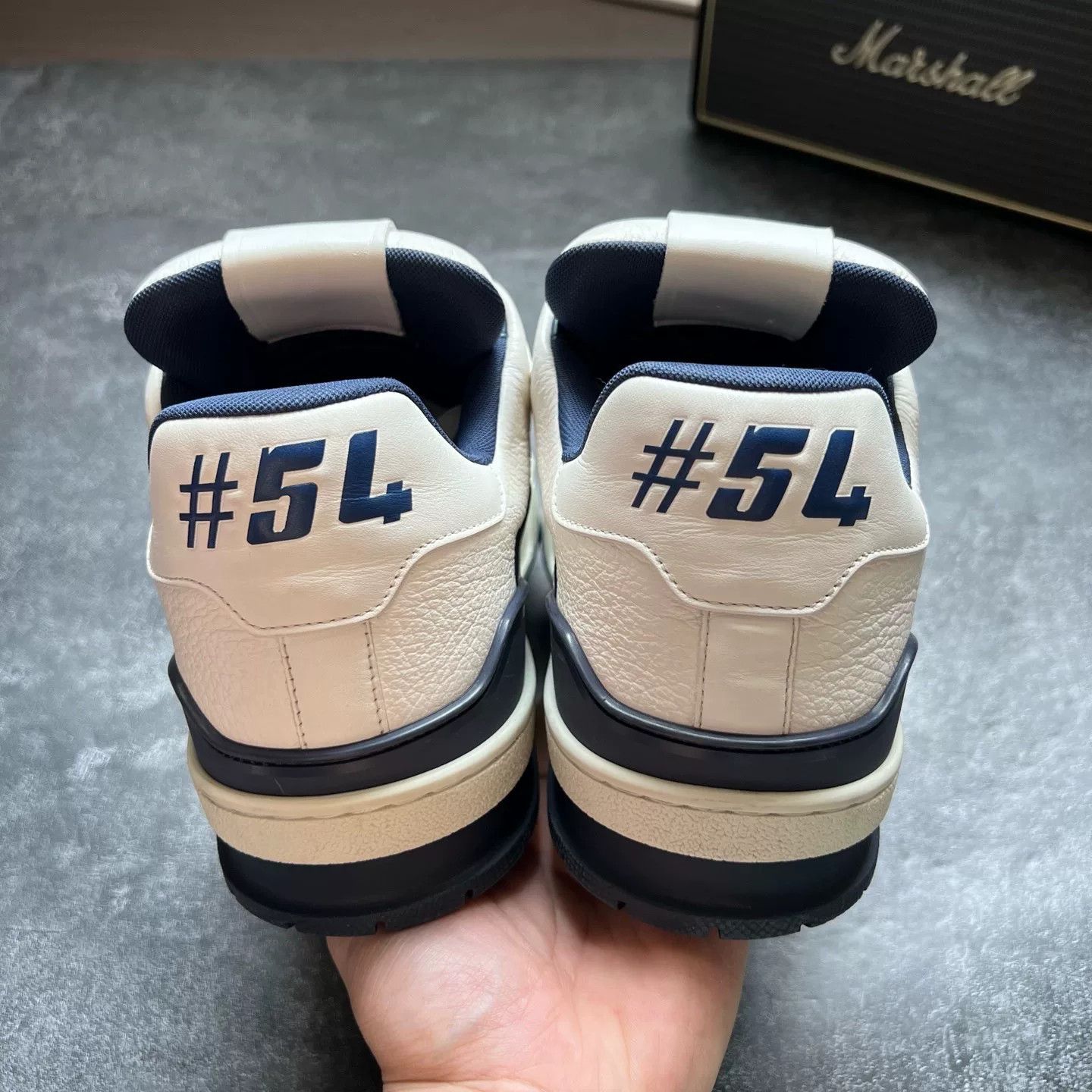 Louis Vuitton Louis Vuitton Training Blue Lowtop Sneakers 8.5 Men Size US 8.5 / EU 41-42 - 6 Thumbnail