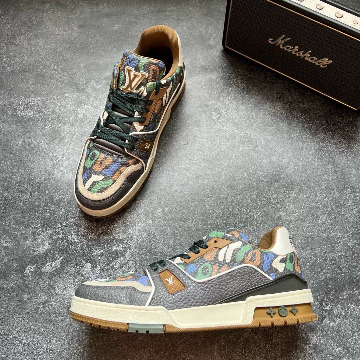 Louis Vuitton Louis Vuitton Training Multi Lowtop Sneakers 41 Men Size US 8.5 / EU 41-42 - 4 Thumbnail