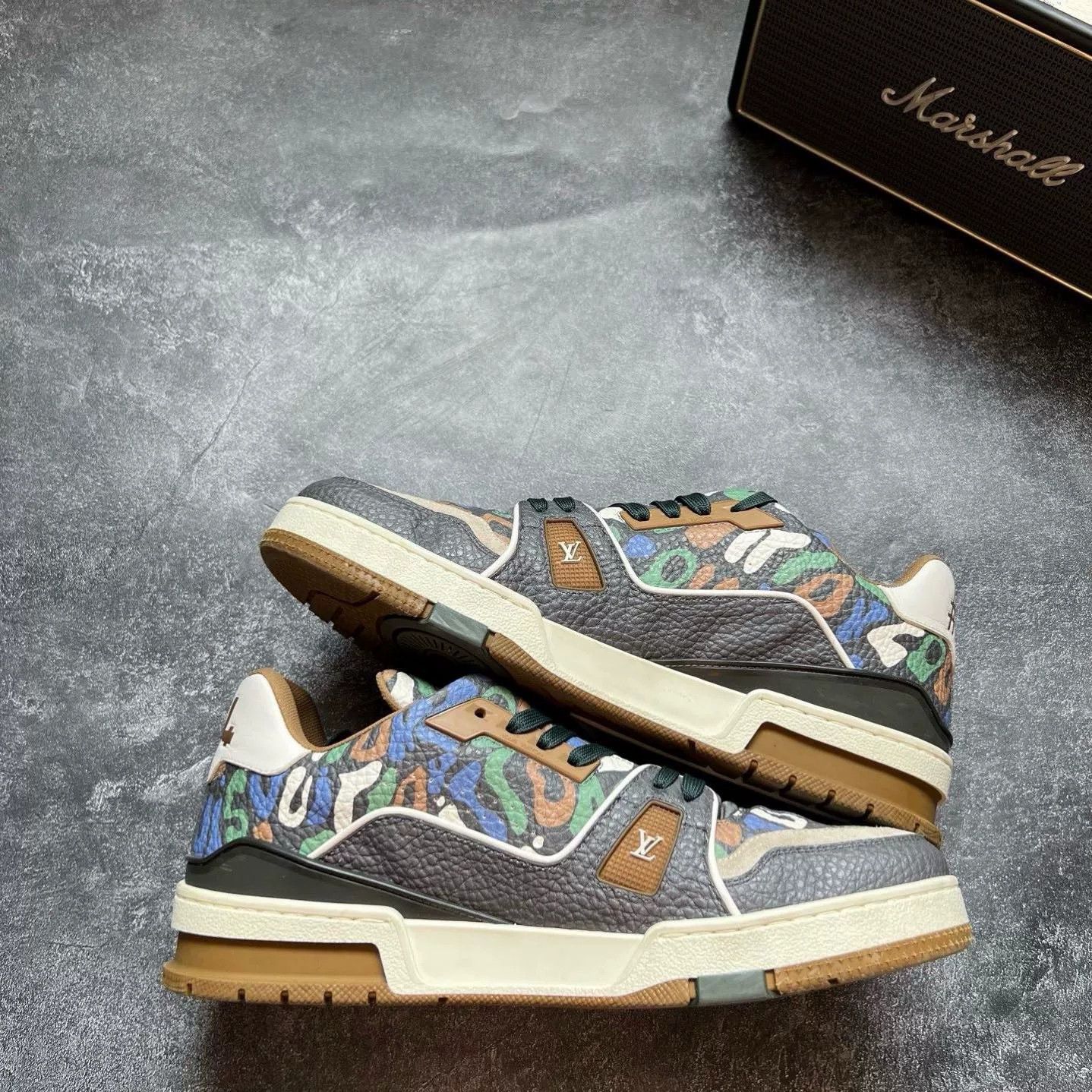 Louis Vuitton Louis Vuitton Training Multi Lowtop Sneakers 41 Men Size US 8.5 / EU 41-42 - 2 Thumbnail