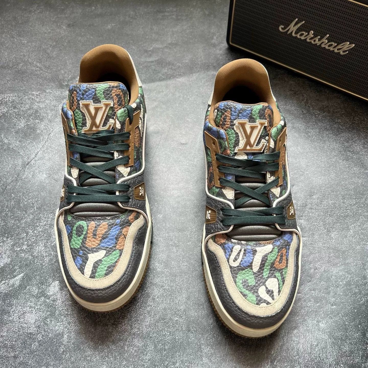 Louis Vuitton Louis Vuitton Training Multi Lowtop Sneakers 41 Men Size US 8.5 / EU 41-42 - 3 Thumbnail