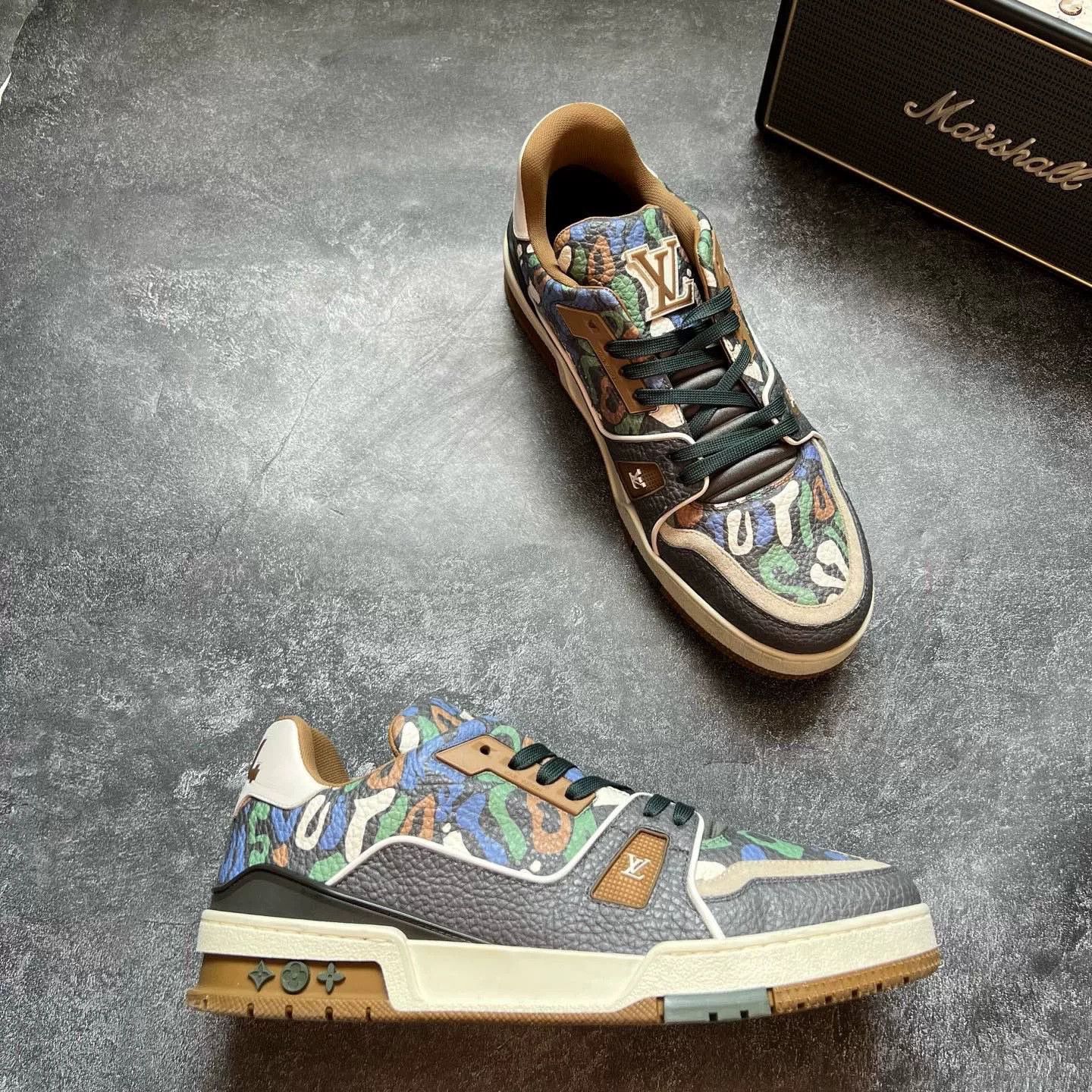 Louis Vuitton Louis Vuitton Training Multi Lowtop Sneakers 41 Men Size US 8.5 / EU 41-42 - 5 Thumbnail