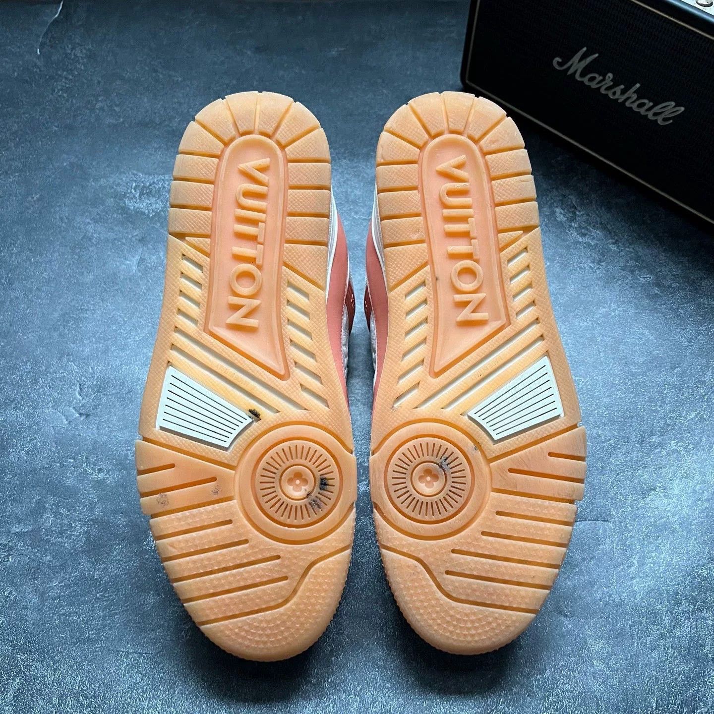 Louis Vuitton Louis Vuitton Training Pink Lowtop Sneakers 41 Men Size US 8.5 / EU 41-42 - 7 Thumbnail