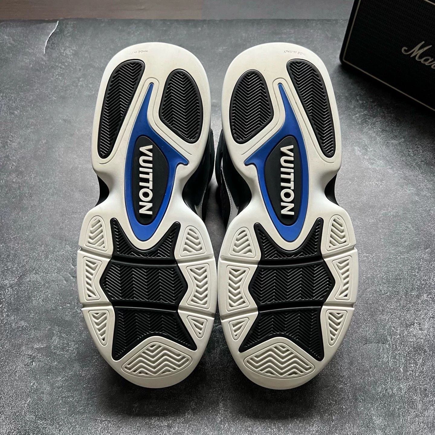 Louis Vuitton Louis Vuitton Training Blue Lowtop Sneakers 41 Men Size US 8.5 / EU 41-42 - 7 Thumbnail