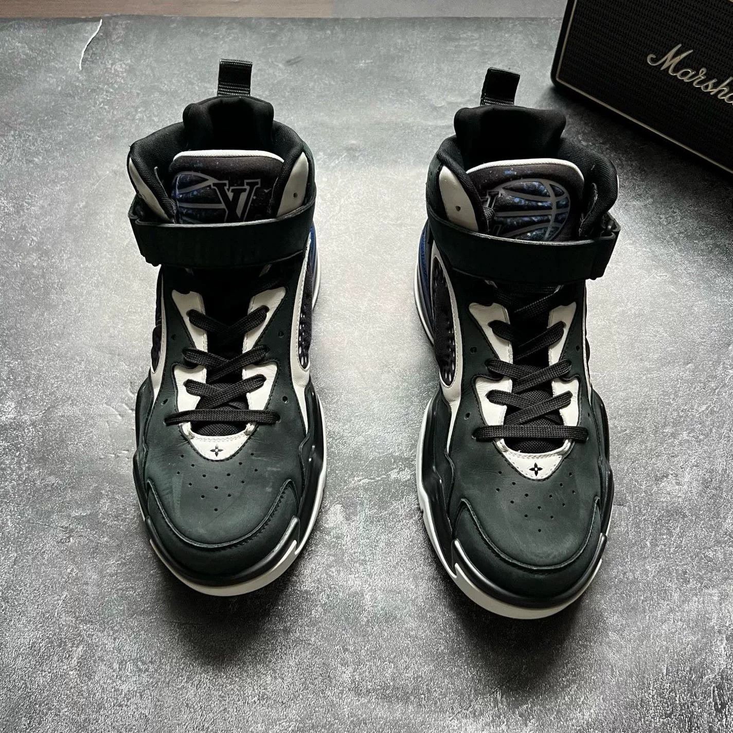 Louis Vuitton Louis Vuitton Training Blue Lowtop Sneakers 41 Men Size US 8.5 / EU 41-42 - 3 Thumbnail