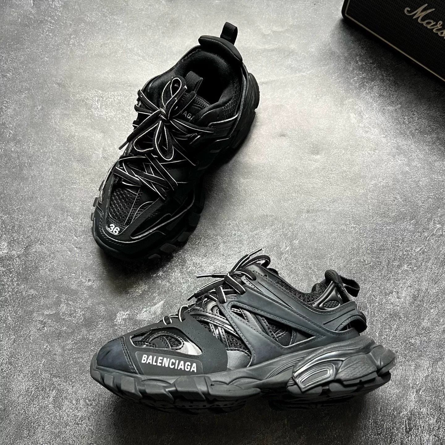 Balenciaga Balenciaga Black Lowtop Sneakers 36 Men Size US 5 / EU 37 - 4 Thumbnail