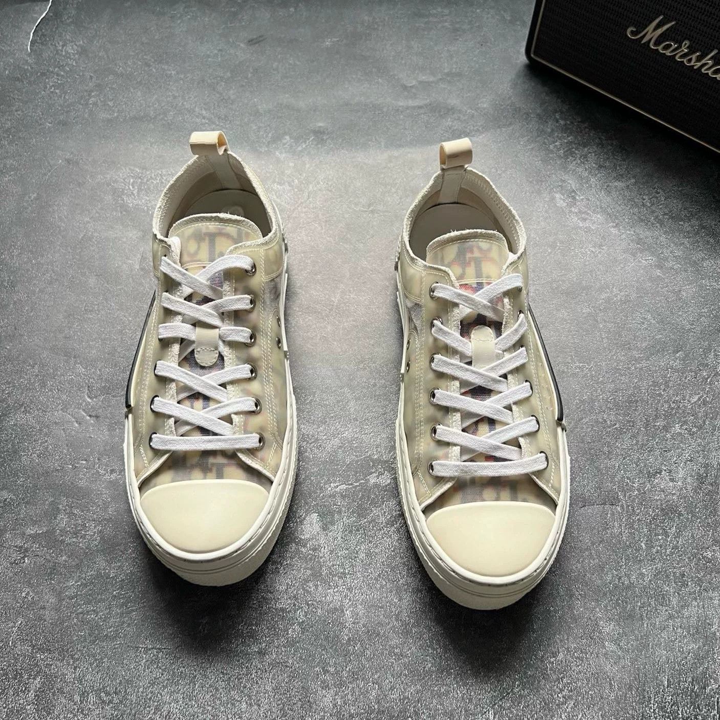 Dior Dior Blue Lowtop Sneakers 23 Women Size US 8 / IT 38 - 3 Thumbnail
