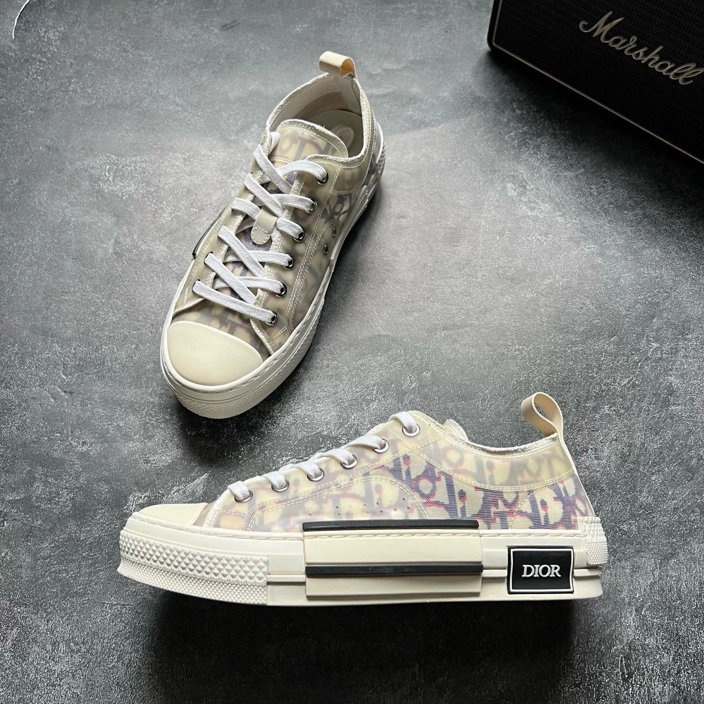 Dior Dior Blue Lowtop Sneakers 23 Women Size US 8 / IT 38 - 4 Thumbnail