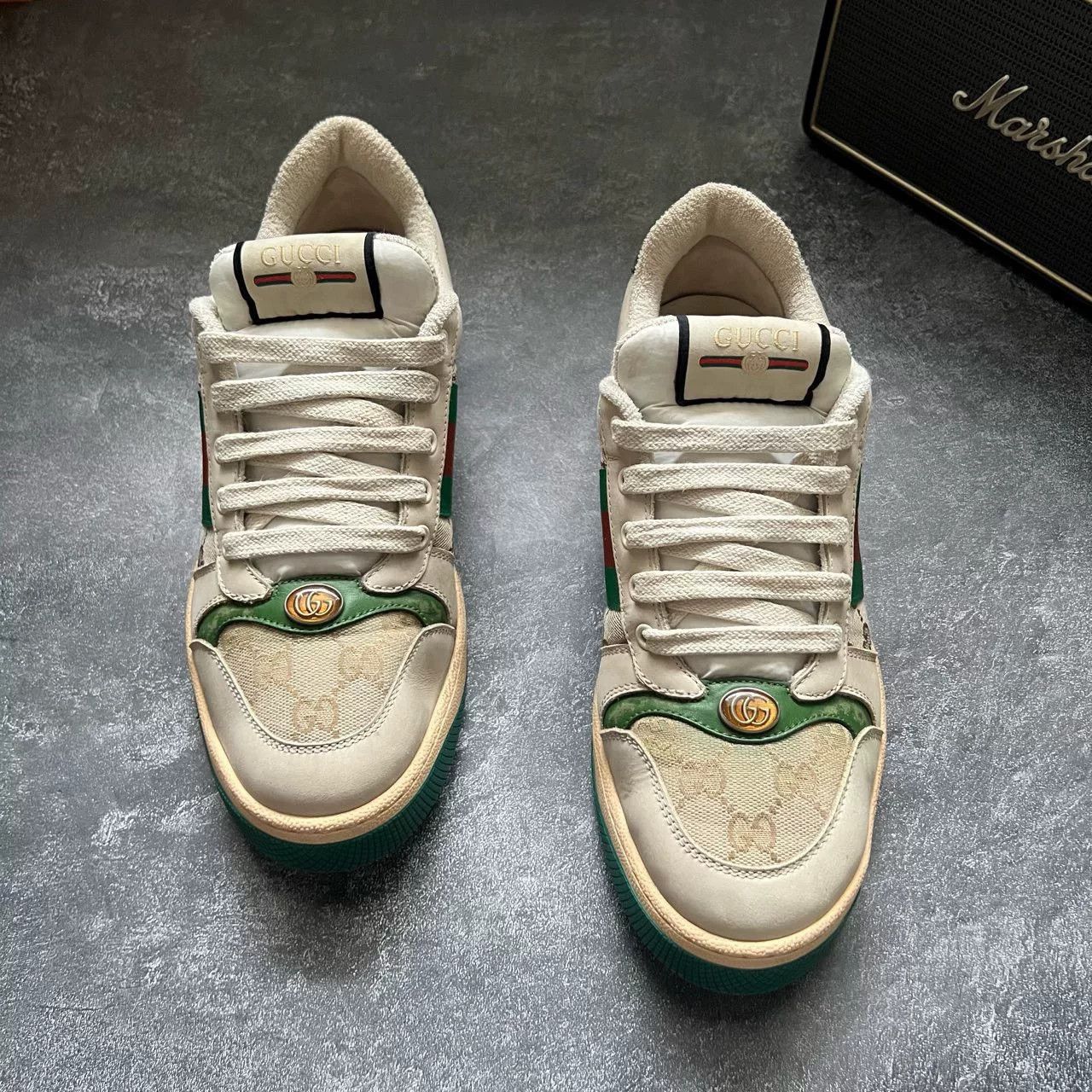 Gucci Gucci Distressed Lowtop Sneakers 42 Men Size US 9 / EU 42 - 3 Thumbnail