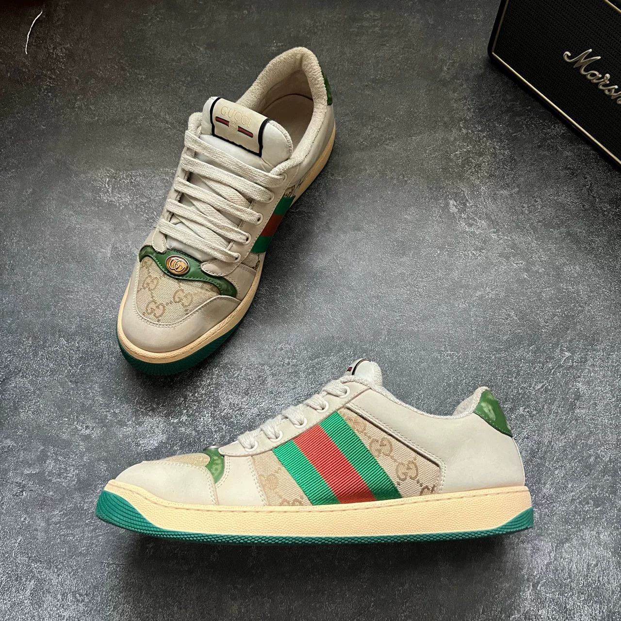 Gucci Gucci Distressed Lowtop Sneakers 42 Men Size US 9 / EU 42 - 4 Thumbnail