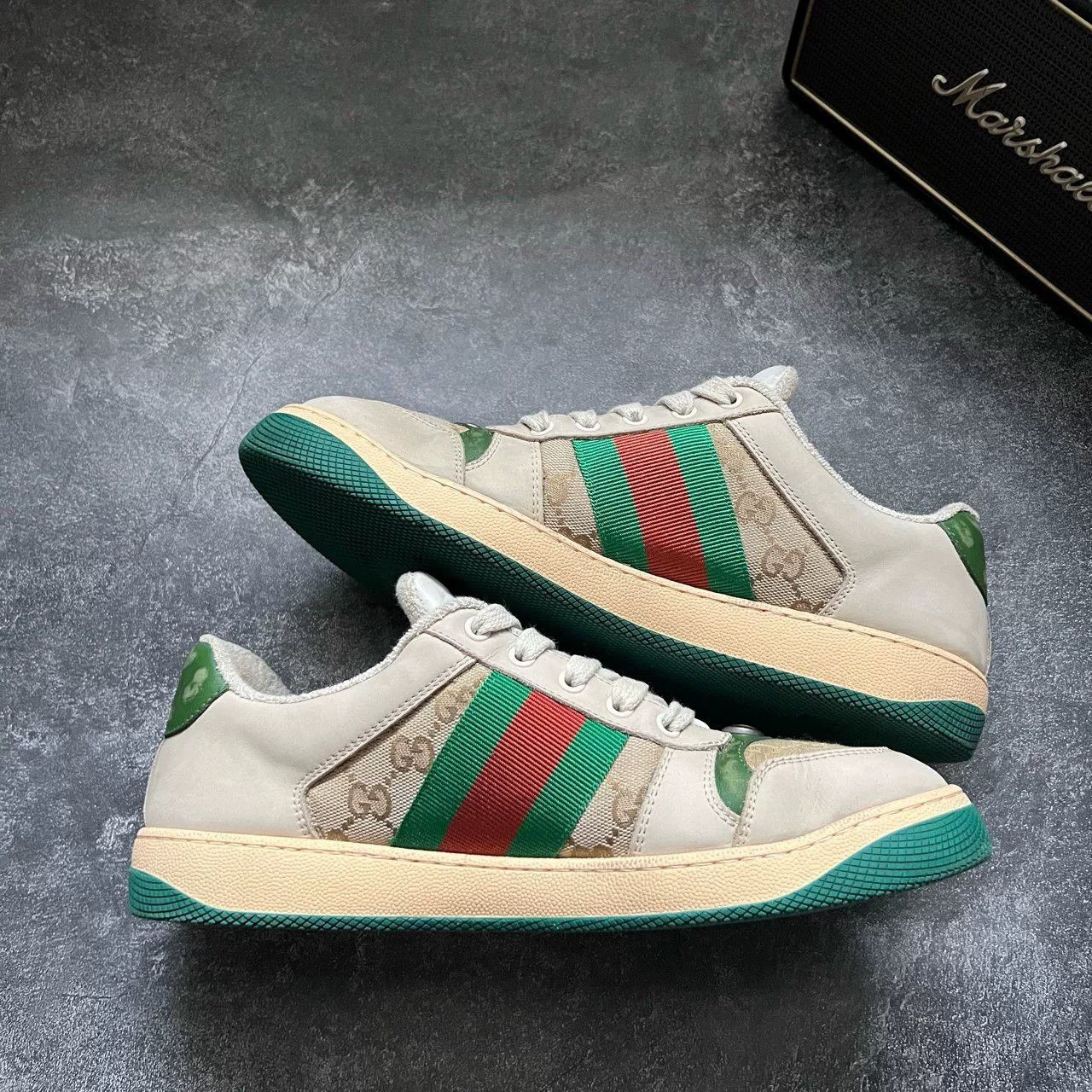 Gucci Gucci Distressed Lowtop Sneakers 42 Men Size US 9 / EU 42 - 2 Thumbnail